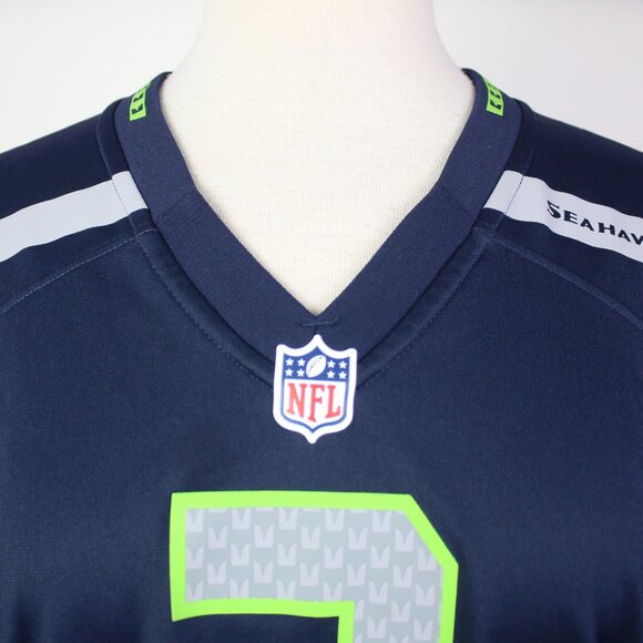 Nike Womens Large On-Field #3 Russell Wilson Seattle Seahawks Jersey - Picture 3 of 5